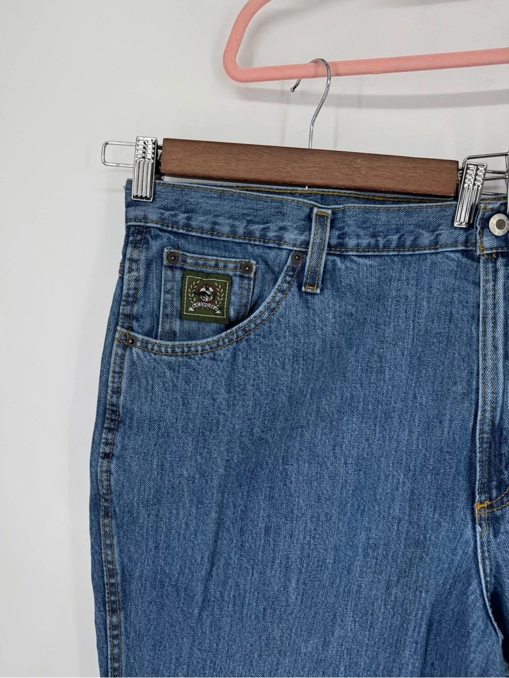 Cinch Men's Straight Blue Denim Jeans Size 44X32 Country Western 100% Cotton